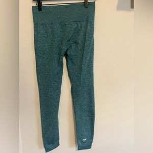 Gymshark Adapt Marl Seamless Leggings - Emerald Green